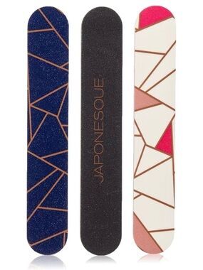 JAPONESQUE Glamour Salon Trio Nail File Set New/Sealed